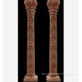 Brown marble antique roman pillars stone column for sale